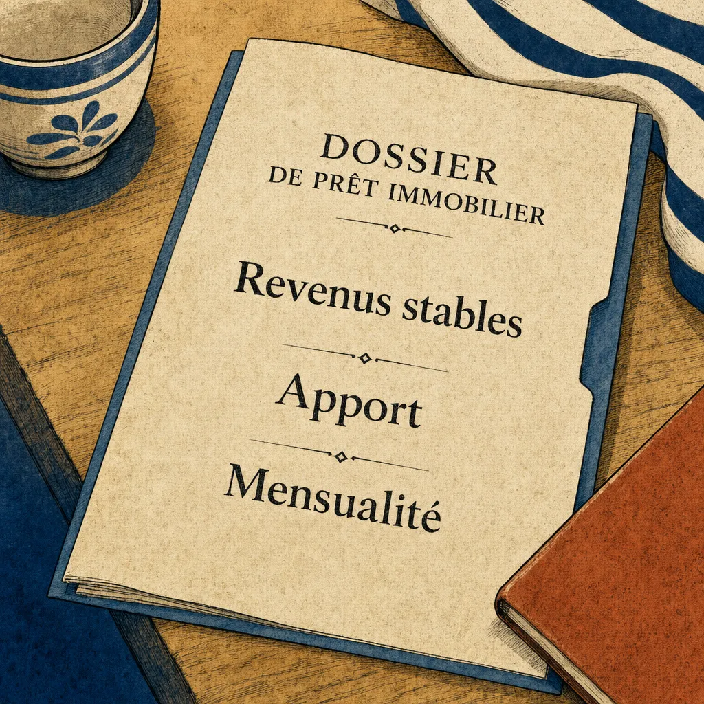 Les points clés d'un dossier de jeune actif : revenus stables, apport et mensualité
